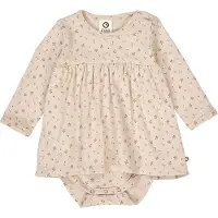 Müsli Klänningsbody l/ä - Aster - Oak/Nostalgi Rose/Beige - - 1 år (80) - Body L/Ä