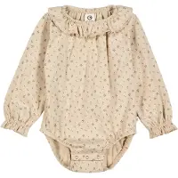 Müsli Body l/ä - Aster Frill - Oak/Nostalgi Rose/Beige - - 1 år (80) - Body L/Ä