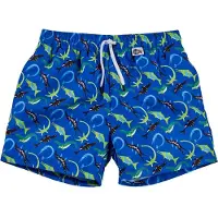 Beco Badshorts - Ocean Dinos - Blå - - 2-3 år (92-98) - Badkläder