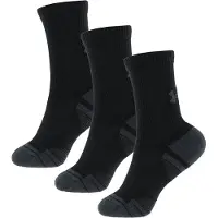 Under Armour Strumpor - 3-pack - Svart m. Grå - - 27/31 - Strumpor