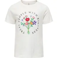 Kids Only T-shirt - KogEmma - Cloud Dansare/Bukettkollektion 2/2 - - 9-10 år (134-140) - T-shirt
