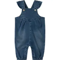Name it Hängselbyxor - NbfNaja - Dark Blue Denim - - 56 - Hängselbyxor
