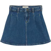 Creamie Kjol - Denim - Blue Denim - - 4 år (104) - Kjol