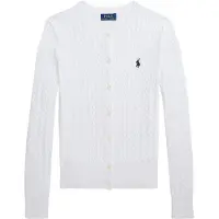 Ralph Lauren Cardigan - Stickad - Vit - - 16 år (176) - Cardigan