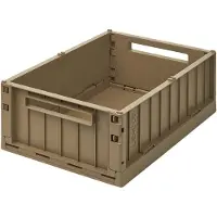 Liewood Förvaringslåda - 50x36x19,5 cm - Large - Weston - Havre - - One Size - Förvaringslåda