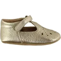 Bisgaard Ballerina Inneskor - Guld m. Mönster - - 23 - Innerskor
