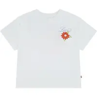 Levi's T-shirt - Bright White m. Tryck - - 10 år (140) - T-shirt