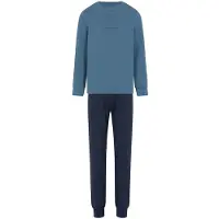 JBS Pyjamas - Bambu - Blå - - 11-12 år (146-152) - Pyjamas 2-delad