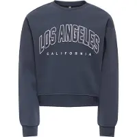 ONLY Sweatshirt - KogSweat - Ombre Blue/Los Angeles - Kalif - - 5-6 år (110-116) - Sweatshirt