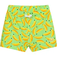 Color Kids Badshorts - Green Mint m. Bananer - - 3 år (98) - Badkläder