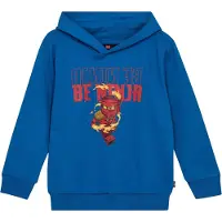 Lego Wear LEGO Ninjago Hoodie - LwSaku 701 - Blå - - 10 år (140) - Hoodie