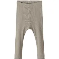 Name it Leggings - Noos - Rib - NbnKab - Pure Cashmere - - 74 - Leggings