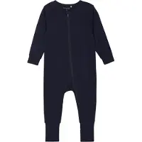 Minymo Pyjamasdräkt - Viskos - Dark Marinblå - - 1½ år (86) - Pyjamasdräkt