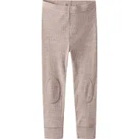 Name it Leggings - Ull - Rib - Noos - NmnWax - Shadow Grå - - 7 år (122) - Leggings - Ull