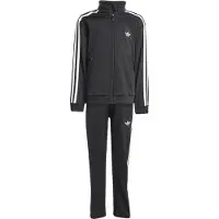 Adidas Träningsoverall 'Firebird' svart / vit