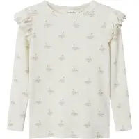 Name it T-shirt 'NMFGAVO' kräm / taupe