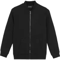 Lyle & Scott Cardigan - Jet Black m. Logo - - 12-13 år (152-158) - Cardigan