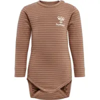 Hummel Body l/ä - HmlMulle - Bäverpäls - - 68 - Body L/Ä