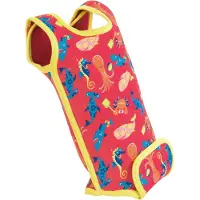 Konfidence Våtdräkt - BabyVarma - Sea Friends Rosa/Yellow - - 0-6 mån - Våtdräkt