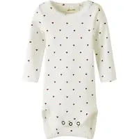 Lil´ Atelier Lil' Atelier Body l/ä - NbfGago - Coconut Mjölk/Heart - - 74 - Body L/Ä