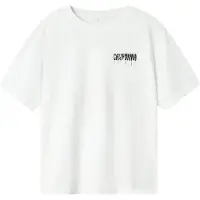Name it T-shirt - NkmZulla - Noos - Bright White/GULF Coast - - 6 år (116) - T-shirt