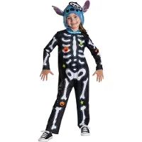 Stitch Maskeradkläder - Stitch Skeleton - - 3-4 år (98-104) - Maskeradkläder