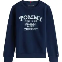 Tommy Hilfiger Sweatshirt - Dark Natt Blue - - 14 år (164) - Sweatshirt