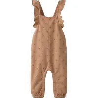 Lil´ Atelier Lil' Atelier Hängselbyxor - Loose - Svett - NbfIlondon - Rådjur - - 1½ år (86) - Hängselbyxor