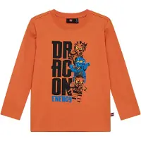 Lego Wear LEGO Ninjago Tröja - LWTaffy 703 - Orange - - 7 år (122) - Tröja