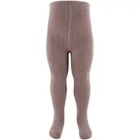 MarMar Strumpbyxor - Rib - Mauve - - 8-9 år (128-134) - Strumpbyxor