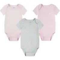 Nike Bodies k/ä - 3-pack - Birch Heather - - 3 mån - Body K/Ä