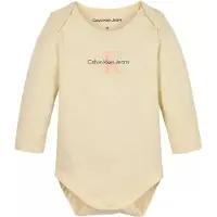 Calvin Klein Body l/ä - Monogram - Efterglöd/Pink Sand - - 62 - Body L/Ä
