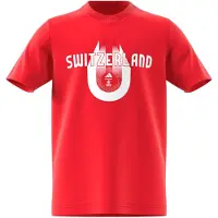 Adidas T-shirt - Schweiz - Ren Ruby - - 6 år (116) - T-shirt