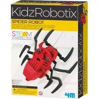 4M - KidzRobotix - Spider Robot - - One Size - Kreativt lekset