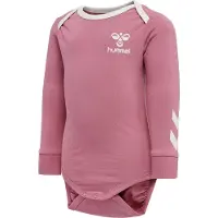 Hummel Body l/ä - HmlMaule - Heather Rose - - 1½ år (86) - Body L/Ä