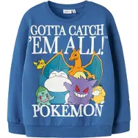 Name it Sweatshirt - NkmJobi - Pokémon - Delft - - 6 år (116) - Sweatshirt