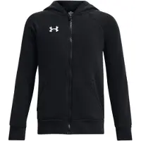 Under Armour Cardigan - Rival Fleece FZ - Svart - - 14-16 år (164-176) - Cardigan
