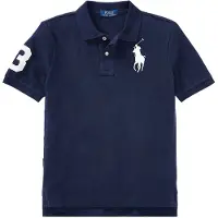 Ralph Lauren Polo - Förfinad Marinblå m. Vit - - 10-12 år (140-152) - Polo