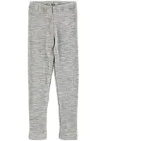 Engel Leggings - Ull/Silke - Gråmelerad - - 2 år (92) - Leggings - Ull