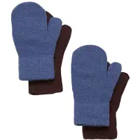 CeLaVi Vantar - Ull/Nylon - 2-pack - China Blue - - 1-2 år (80-92) - Vantar