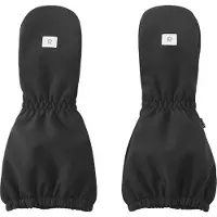 Reima Vantar m. Fleece - Softshell - Osaava - Svart - - 6-8 år (116-128) - Vantar