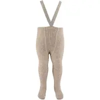 Condor Strumpbyxor m. Hängslen - Beige - - 1-2 år (80-92) - Strumpbyxor