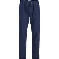 Jack & Jones Byxor - Noos - JpstKane - Marinblå Kavaj - - 10 år (140) - Byxor - Bomull