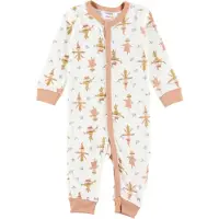 Joha Onesie - Ull/Bambu - Off White - - 70 - Onesie