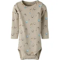 Name it Body l/ä - Rib - NbmDavey - Ren kashmir - - 1 år (80) - Body L/Ä