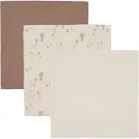 That's Mine Muslinfiltar - Bora - 3-pack - 70x70 cm - Drömmande - - One Size - Muslinfilt