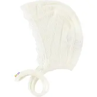 Joha Hjälm - Ull/Silke - Creme m. Hålmönster - - 48 cm - Babyhjälm