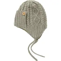 Name it Mössa - Ull/Bomull - NbmWrilla - Torkad Sage - - 40-44 cm - Mössa