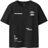 Name it T-shirt - NkmTyler - Black - - 6 år (116) - T-shirt