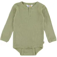 Joha Body l/ä - Rib - Ull/Silke - Grön - - 50 - Body L/Ä